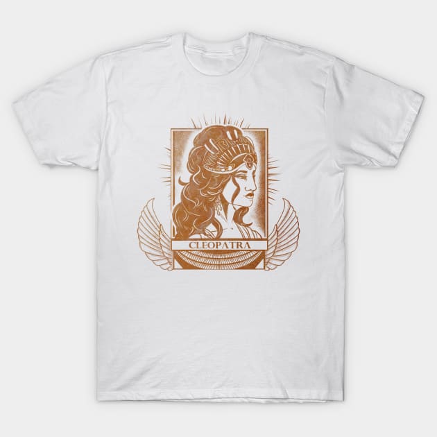 Cry Havoc! Ask Questions Later - Cleopatra T-Shirt by Rusty Quill